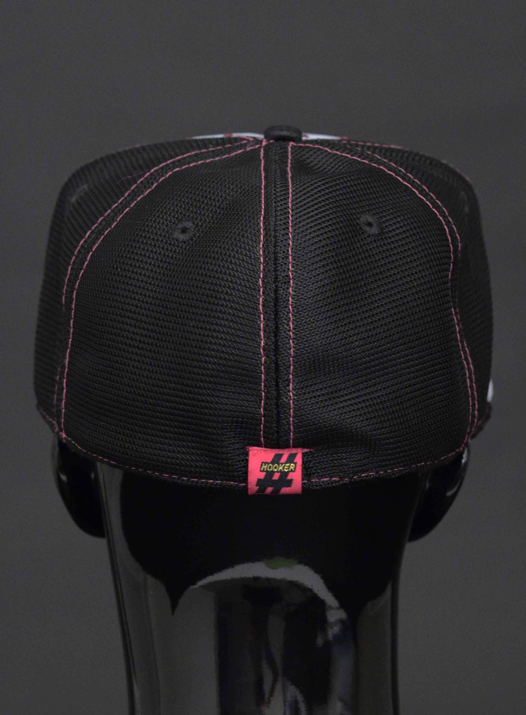 CRYSTAL LOGO FLAT BILL FITTED CAP
