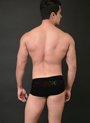MICK SWIM TRUNK WITH CRYSTAL LOGO - PRIDE LIMITED EDITION