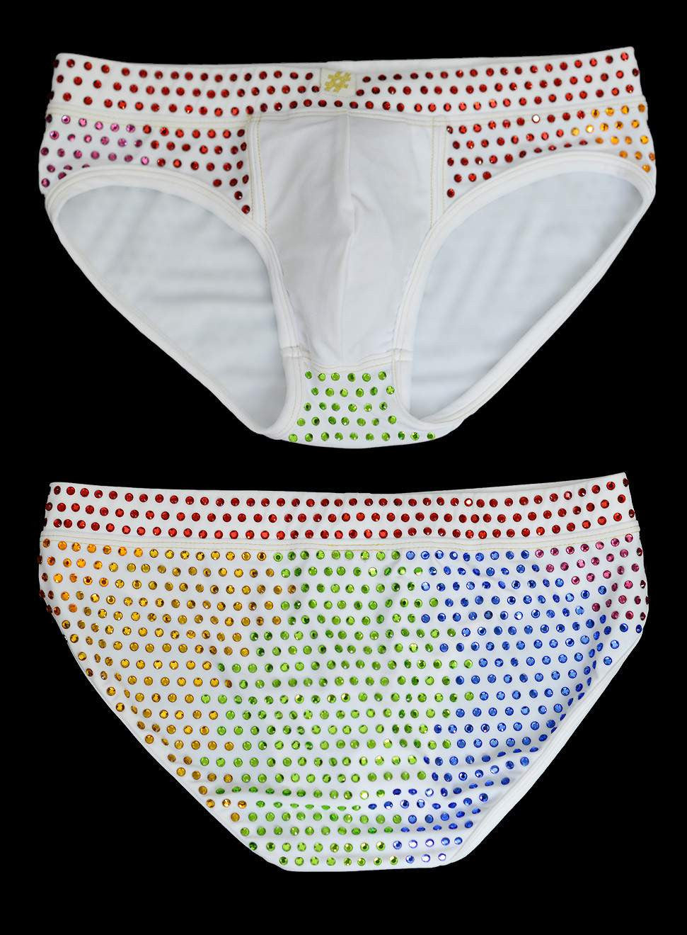 BILLY SWIM RACER WITH CRYSTALS - PRIDE LIMITED EDITION