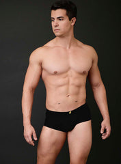 MICK SWIM TRUNK WITH CRYSTAL LOGO - PRIDE LIMITED EDITION
